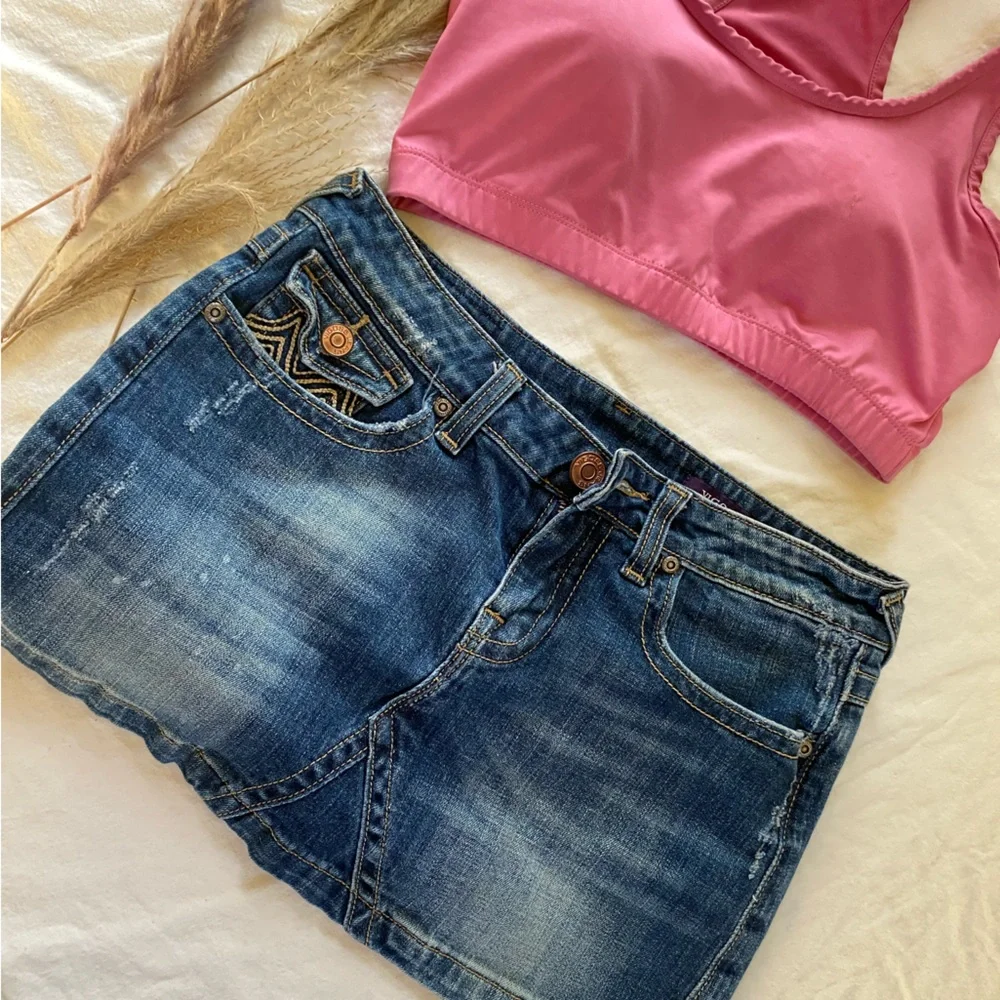 VIGOSS Mini Denim Skirt Women's Size 5 Blue